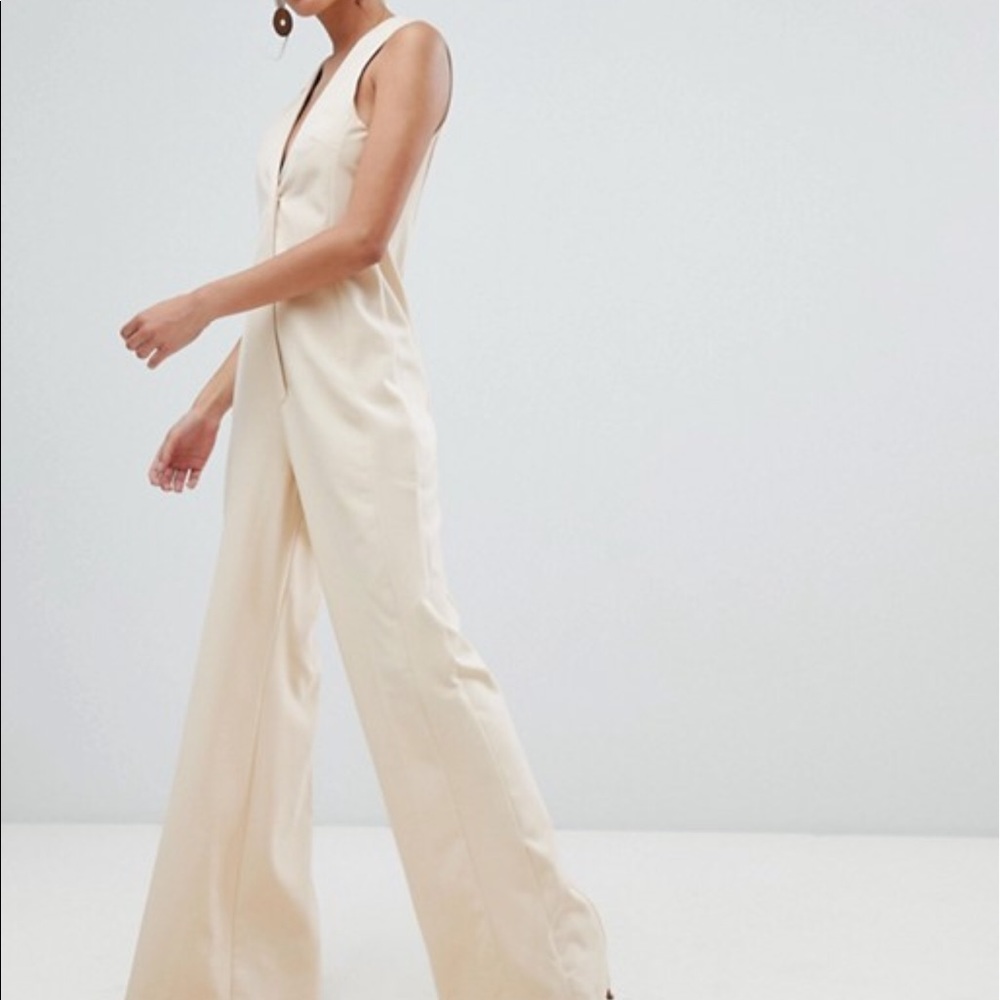 ASOS Tailored Jumpsuit with Wide Leg UK 18 US 14